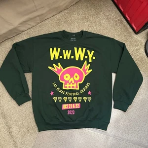 LARGE - When We Were Young Concert 2023 Green Day Blink 182 Sweatshirt - Picture 1 of 6
