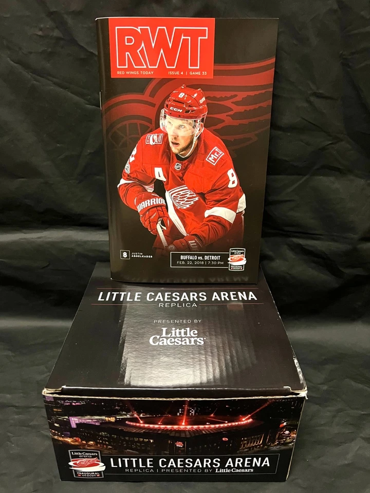 *NEW!* Inaugural Season ~Detroit RED WINGS~ Little Caesars Arena + RWT Program! - Image 1 of 4