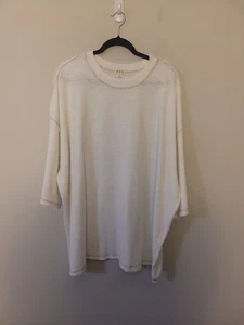 POL Ivory Oversized Shirt Sz L - Picture 1 of 7
