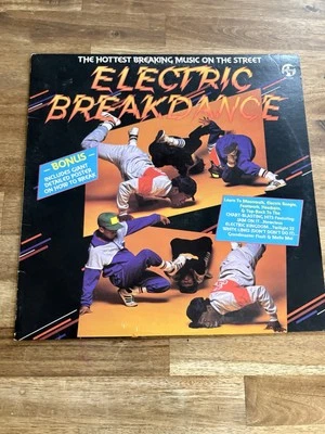 “ELECTRIC BREAKDANCE” VARIOUS ARTISTS LP/Dominion NU 2320 (VG) 1984 (No Poster) - Image 1 of 4