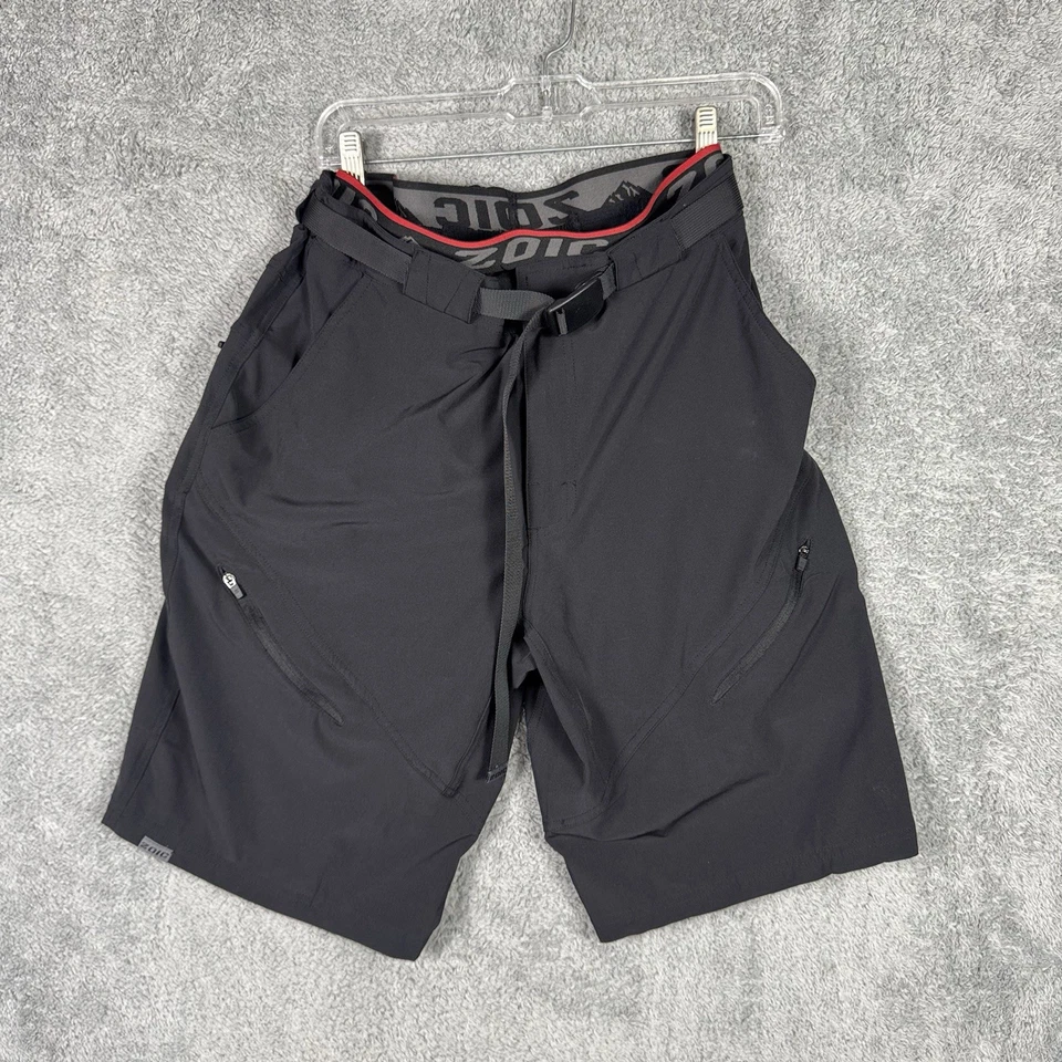 Zoic Shorts Mens Large Ether 11" MTB Cycling Mountain Bike Pad Lined Stretch - Image 1 of 4