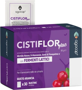 Cistiflor Plus, Mirtillo Rosso, Fermenti Lattici Probiotici, Inulina, Semi Di Po - Foto 1 di 12
