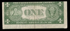 1935E $1 SILVER CERTIFICATE ""MIS-ALIGNED/SHIFTED" - Picture 1 of 3