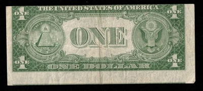 1935E $1 SILVER CERTIFICATE ""MIS-ALIGNED/SHIFTED" - Image 1 of 3