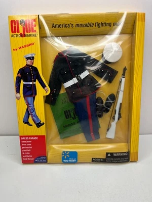 HASBRO G.I. JOE 2008 12" ACCIÓN MARINE VESTIDO DESFILE BLUES KIT ACCESORIOS Foto 1 de 4