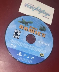 8-Bit Armies - PlayStation 4 PS4 - Clean Disc Only - Hard To Find - Picture 1 of 3