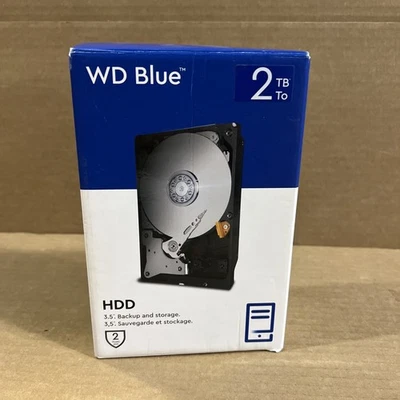 Western Digital WD Blue WDBH2D0020HN 2TB 3.5" Backup and Storage New - Image 1 of 2