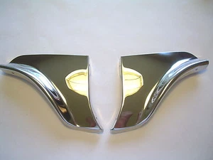 1958 Chevrolet Impala Belair Biscayne Fender Skirt Scuff Pads - Picture 1 of 2