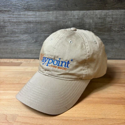 Gorra Waypoint Correa Trasera Marrón Espacios de Estar Talla Única Ajustable Foto 1 de 4