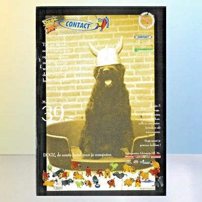 1995 Dogz: Your Computer Pet (PC) A4 Vintage Print Ad/Poster, 100% Official Art - Image 1 of 3