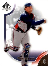 2009 SP Authentic #16 Brian McCann Atlanta Braves