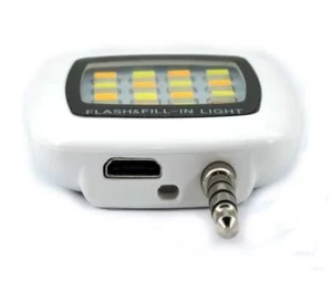 Mini Flash Portable - 16 Ampoules à LED - 3 Niveaux de Luminosité pour Photos - - Photo 1 sur 3