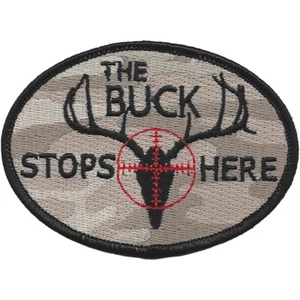 The Buck Stops Here Patch - Picture 1 of 6