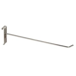 12" Gridwall Hooks Chrome Hooks For Grid Panel Displays - Picture 1 of 2