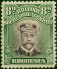 Rhodesia 1913 8D Violet & Green Sg230 Fine Mm (3)