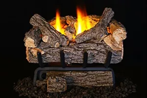 Real-Fyre VO8E16 16" Valle Rovere Tronchi di Ricambio per Bruciatore Senza Ventilazione (SOLO REGISTRI - Foto 1 di 1