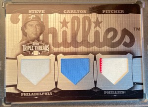 2006 Topps Triple Threads White Whale Relic 499 Steve Carlton Pants  P-P-P  1/1