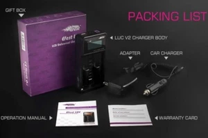 LUC V2 Charger with LCD Display Universal Battery Charger - Picture 1 of 3
