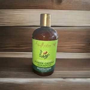 SheaMoisture Moringa & Avocado Power Greens sulfatfreies Shampoo 13 Oz. - Bild 1 von 4