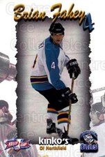 2003-04 Atlantic City Boardwalk Bullies Kinkos #6 Brian Fahey