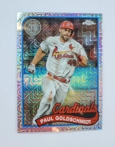 2024 Topps Chrome Silver Pack 1989 Mojo Paul Goldschmidt CARDINALS #T89C-89 - Picture 1 of 1
