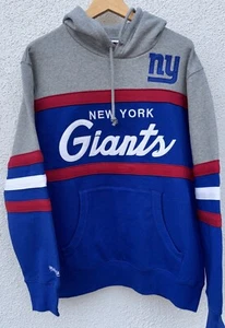 Mitchell & Ness New York Giants Head Coach Hoodie NWT Large MSRP $110 - Picture 1 of 9