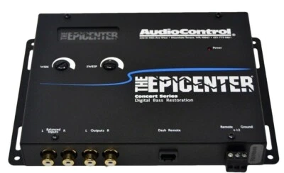 Audio Control Epicenter Digital Bass Control Processor, Car Audio Enhancer BLACK - Image 1 of 4