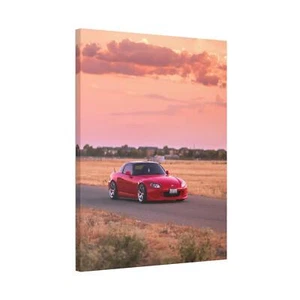 Honda S2000 High Resolution Museum Quality Vertical Canvas Print #015 - Picture 1 of 10