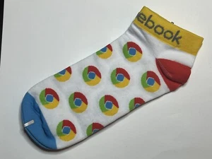 Calcetines de corte bajo con logotipo de Google Chrome - Unisex adulto - Exclusivo Google Apparel - Imagen 1 de 4