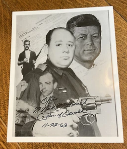 M. Nick McDonald gefangen Oswald (Kennedy Killer) signiertes 8x10 Foto - Bild 1 von 4