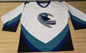 OT Sports Corpus Christi IceRays Hockey Jersey Black Size XL Minor League NAHL - Picture 1 of 15