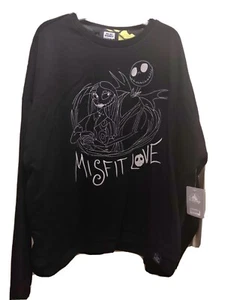 Oh My Disney Misfit Love The Nightmare Before Christmas Sweatshirt ERWACHSENE XL Neu mit Etikett - Bild 1 von 6