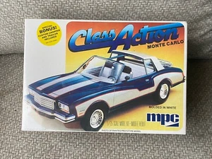 MPC 702 1/25 Scale Class Action 1980 Chevy Monte Carlo Model Kit New Sealed - Picture 1 of 7