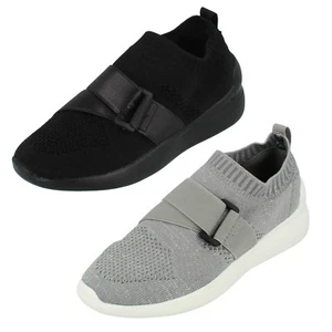 Damas F7R093 Informales Tejidos Estilo Zapatos Entrenadores Por Reflex Venta £15.00 - Imagen 1 de 19