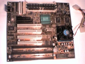 Pentium Motherboard Super Socket7 ASUS SP97-V 1.02. Super7 ATX AT MMX SiS 5598 - Picture 1 of 11
