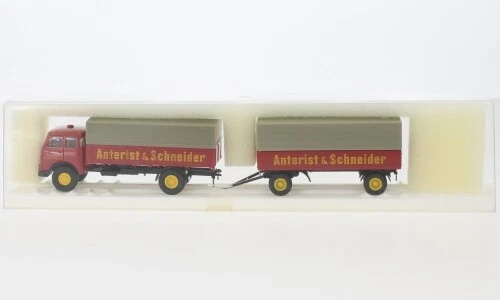 Brekina 97812 - 1/87 MAN 10.212 F PP-ZUG--Modello Archivio Degli Anni '90--1960 - Immagine 1 di 1