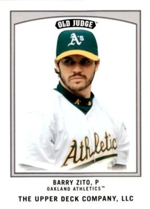 2004 Upper Deck Old Judge OJ14 Barry Zito Oakland Athletics A's - Picture 1 of 1