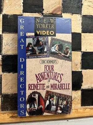 eric rohmer's  FOUR ADVENTURES OF REINETTE AND MIRABELLE VHS VIDEOTAPE  - Image 1 of 4