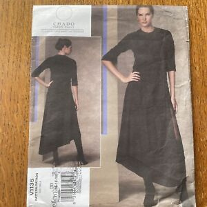 UNCUT 1135 Vogue DRESS 12 14 16 18 Asymmetric Design Chado Rucci Sewing Pattern