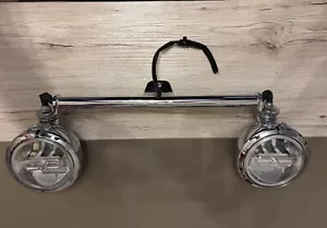 Harley Davidson Zusatzscheinwerfer LED E1 mit Lampengehäuse und Träger - Bild 1 von 9