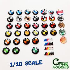 RC 1/10 BMW Handcrafted Scale Emblem Badge Realistic Accessories Car Drift Body