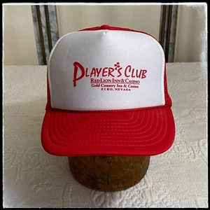 Red Lion Inn & Casino Elko Nevada Players Club Mesh SnapBack Trucker’s Hat - Picture 1 of 7