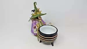 Krinkles by Patience Brewster Witch & Cauldron Candy Dish Dept 56 2004 Rare - Bild 1 von 8