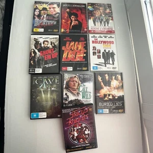Lote de 10 DVDs de acción y suspenso a granel - Imagen 1 de 4