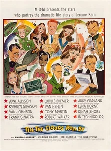 Print Ad Till Clouds Roll By Film 1946 Garland Sinatra Full Page 10.5"x13.5" - Picture 1 of 1