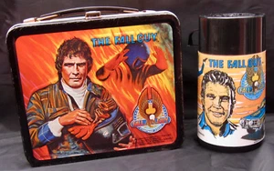 Vintage FALL GUY Lunchbox & Thermos - TV Stuntman Show (1981) C-8.5/9.0 Minty - Picture 1 of 18