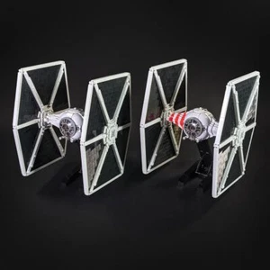 Modubrix Mocs Blocchi Costruzioni TIE Fighter Fighter Set 1385 Pezzi Kit Giocattolo Mattone - Foto 1 di 7