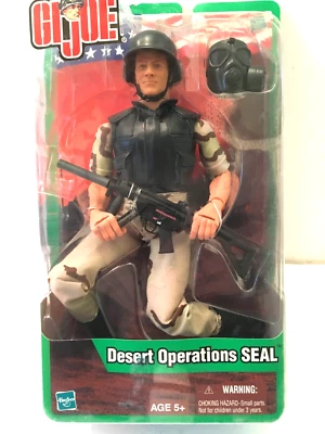 Hasbro GI Joe: Desert Operations SEAL 12" GI Joe 2003 de colección (nuevo en caja) Foto 1 de 4