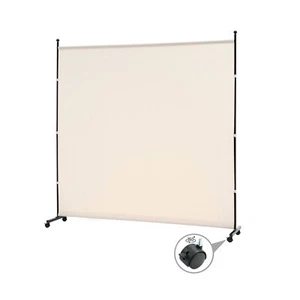 6FT Single Panel room divider with Wheels,Rolling Fabric room dividers for Pa... - Picture 1 of 7