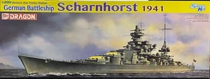 Dragon 1/350 1036 German Battleship Scharnhorst 1941 Brand New Kit - Picture 1 of 2